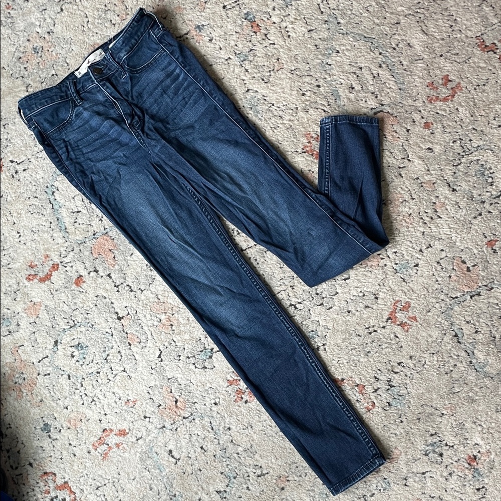 Hollister Dark Blue Skinny Jeans